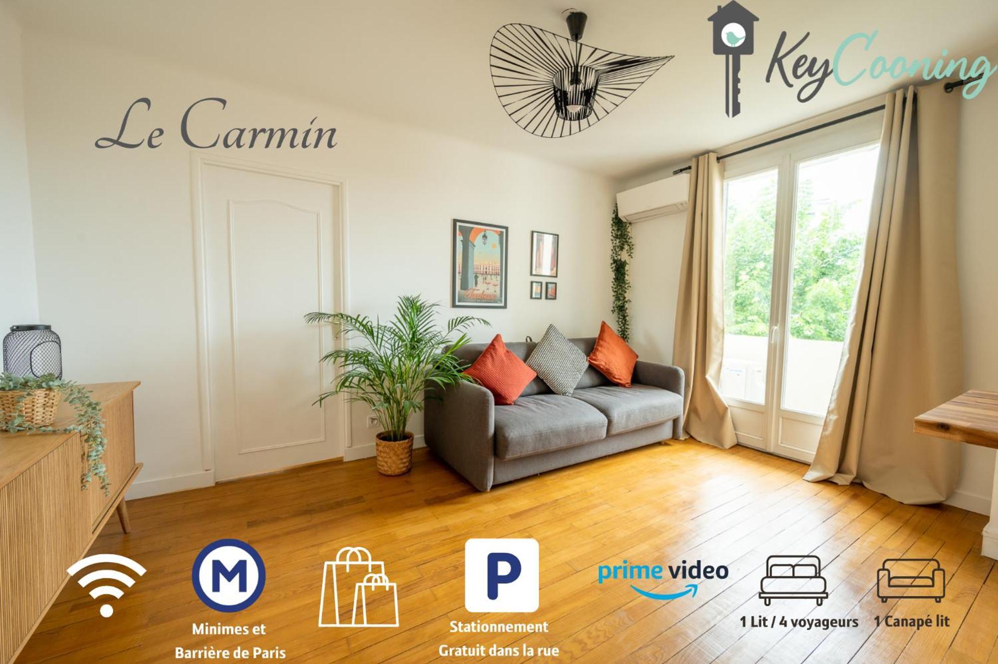Le Carmin - Calme, Spacieux Et Climatise 툴루즈 외부 사진